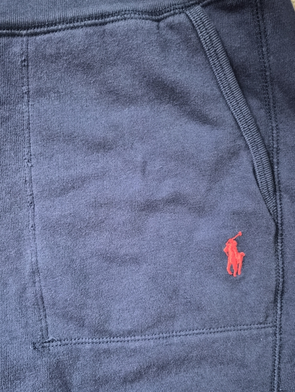 Polo Ralph Lauren Navy Fleece Jogger Sweatpants Petite Small - Picture 7 of 10